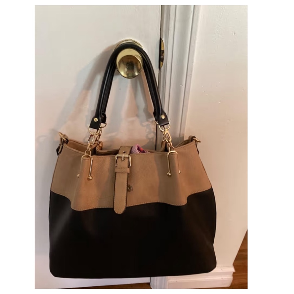 Leather Replacement Handles Purses Straps Black H… - image 3